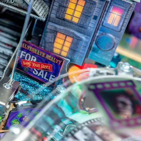 Elvira's House of Horrors playfield detail 4