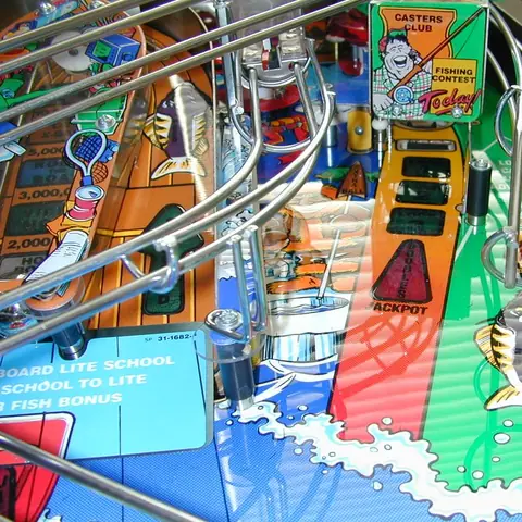 Fish Tales playfield detail 4