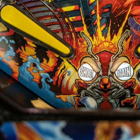 Godzilla playfield detail 3