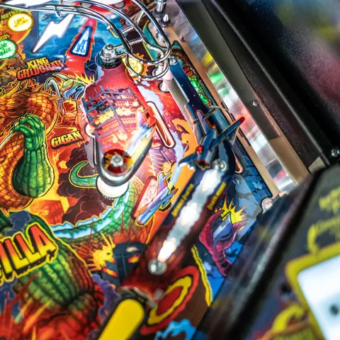Godzilla playfield detail 4