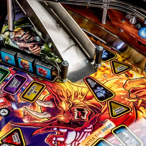 Iron Maiden: Legacy of the Beast playfield detail 3