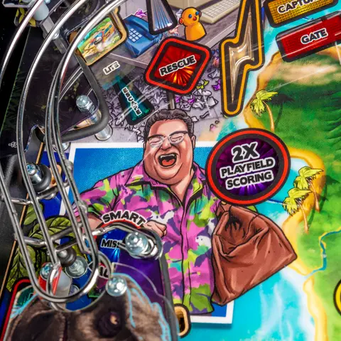 Jurassic Park playfield detail 2
