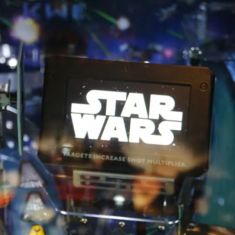 Star Wars playfield detail 2