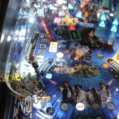 Star Wars playfield detail 3