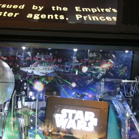 Star Wars playfield detail 4