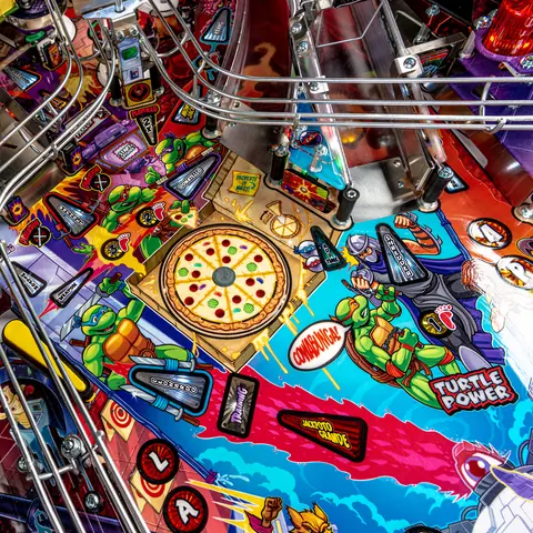 Teenage Mutant Ninja Turtles playfield detail 2