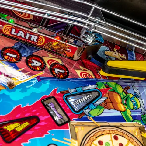Teenage Mutant Ninja Turtles playfield detail 4