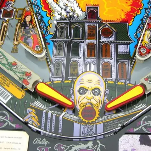 The Addams Family playfield detail 3