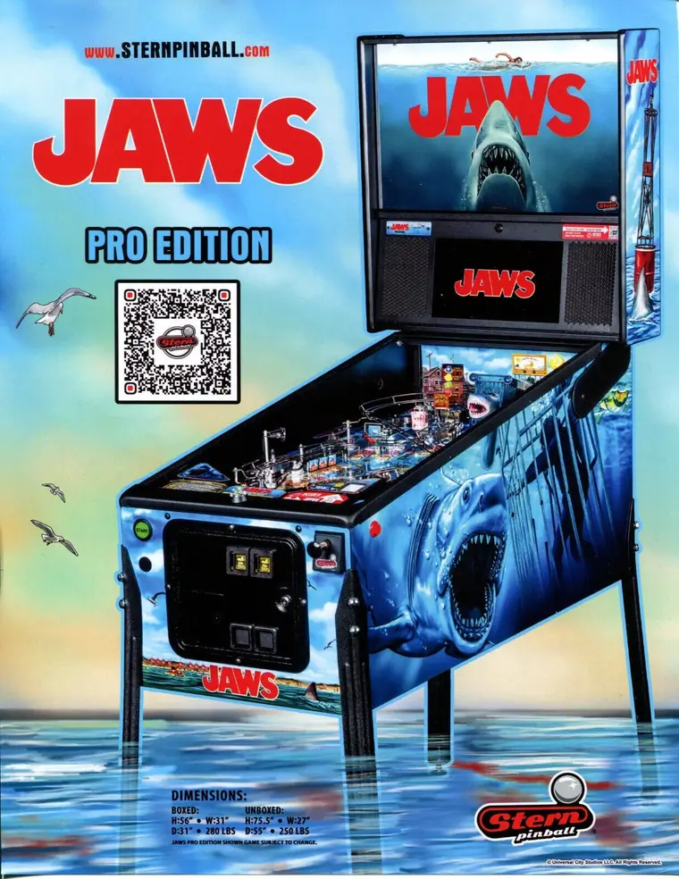 JAWS sales flyer, front