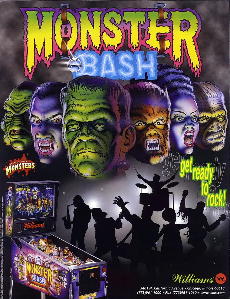 Monster Bash sales flyer, front