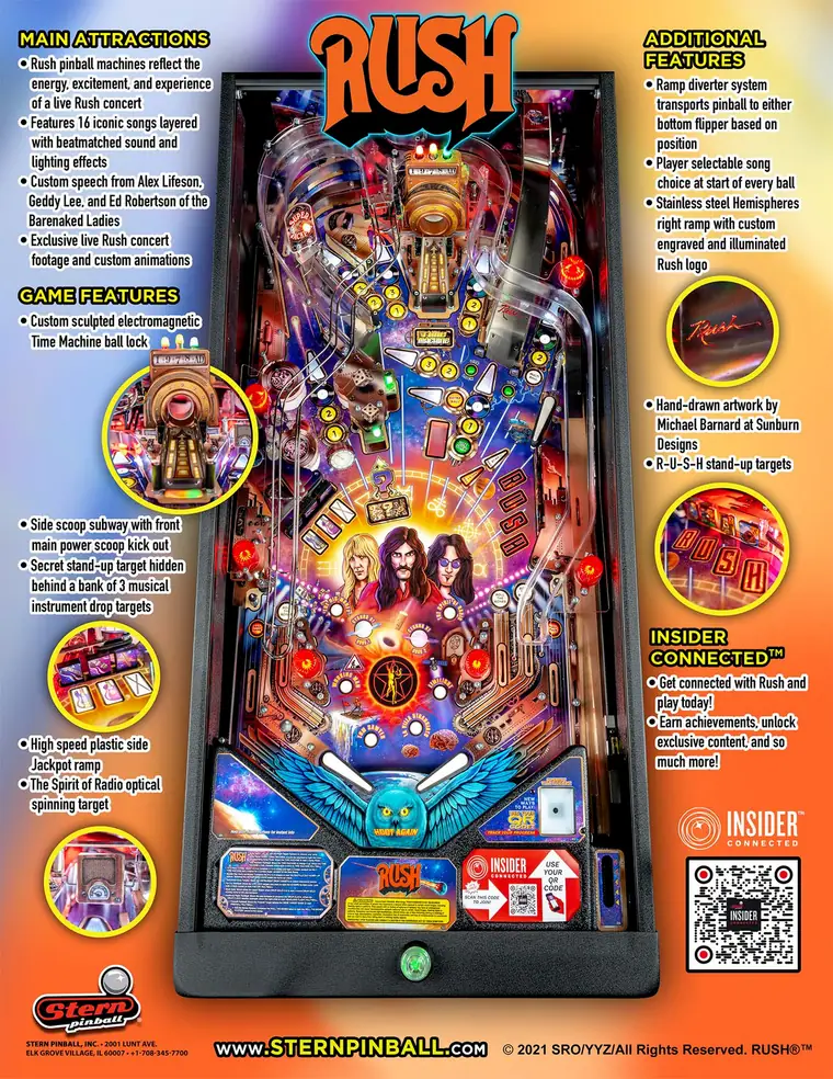 Rush sales flyer, back