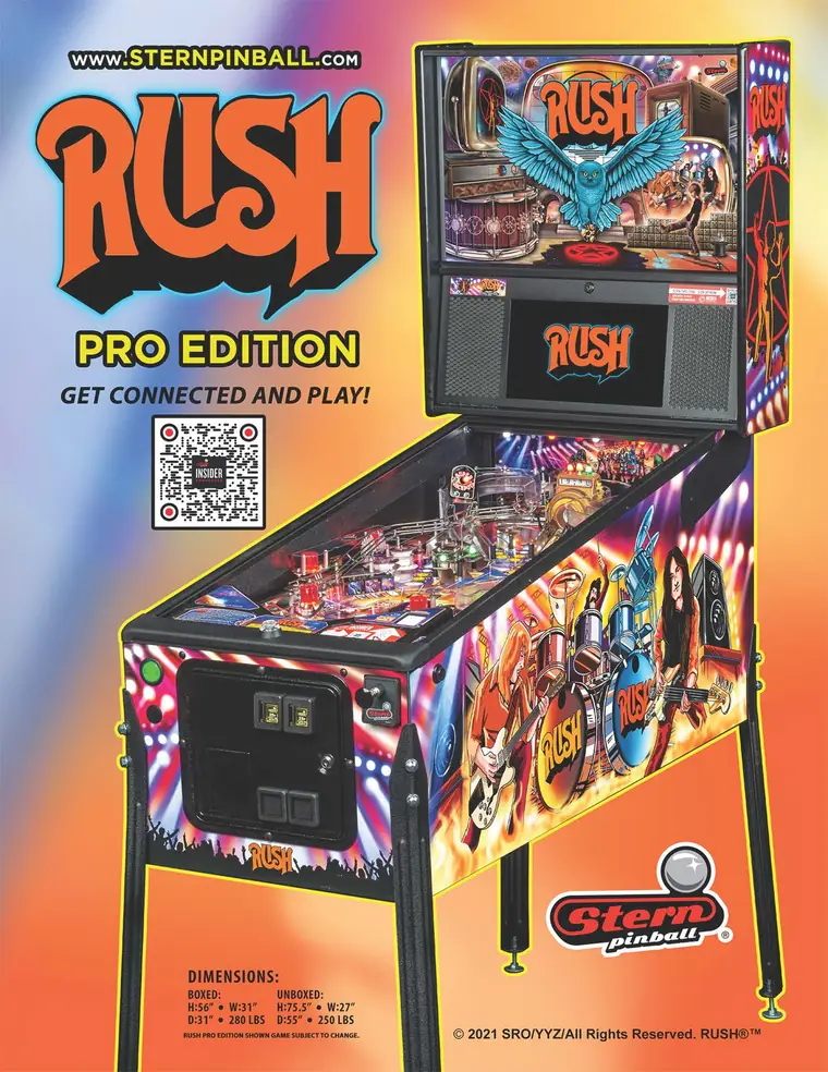 Rush sales flyer, front