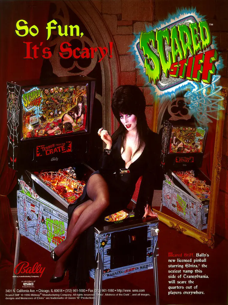 Scared Stiff sales flyer, front