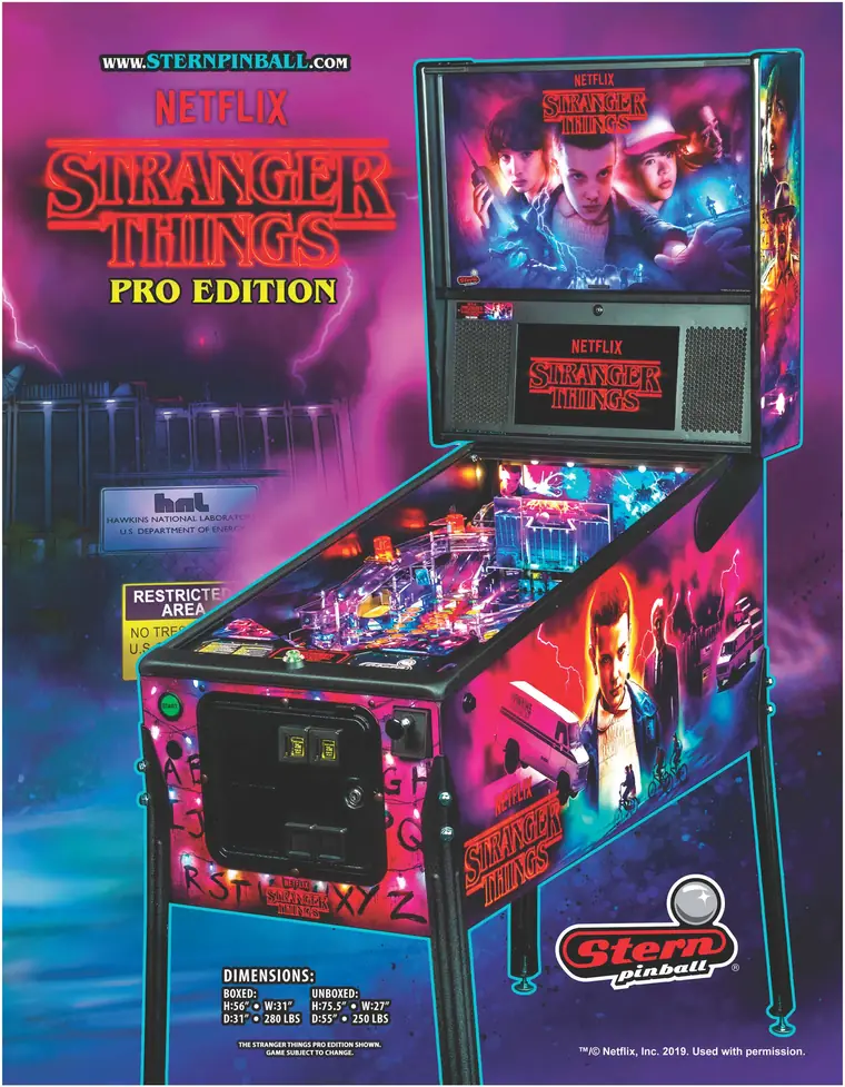Stranger Things sales flyer, front