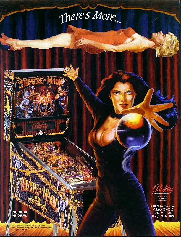 Theatre of Magic sales flyer, front