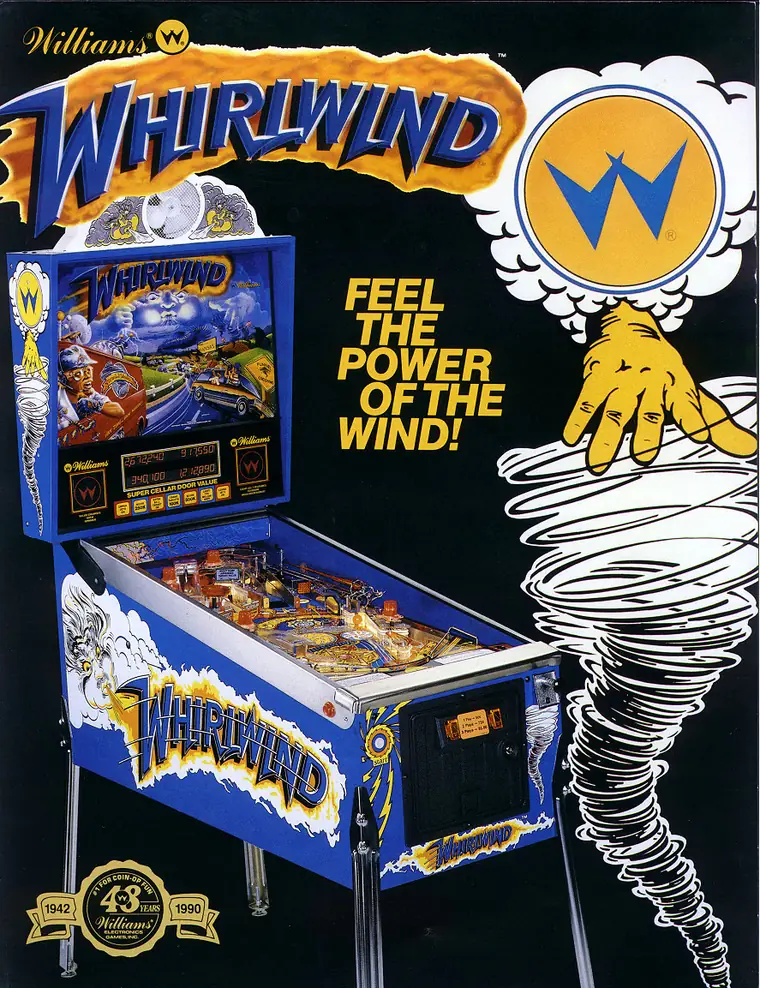 Whirlwind sales flyer, front