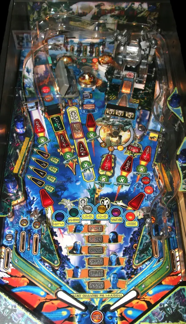 The Avatar playfield
