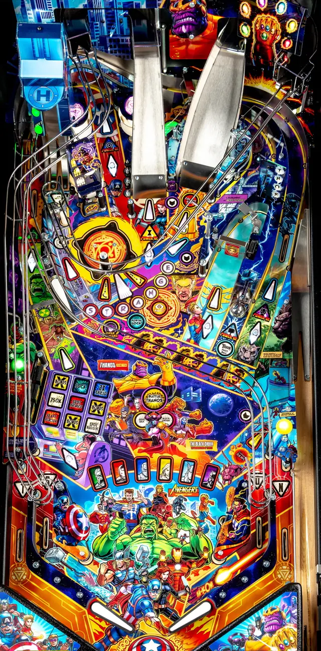 The Avengers: Infinity Quest playfield