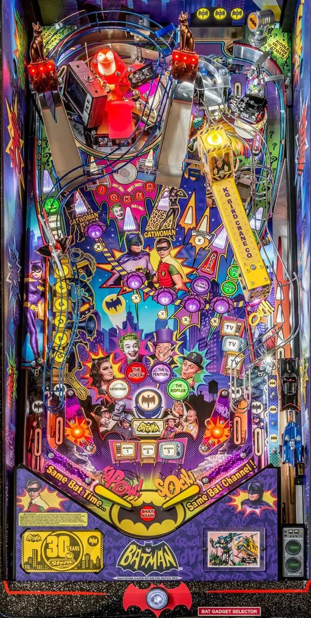 The Batman 66 playfield