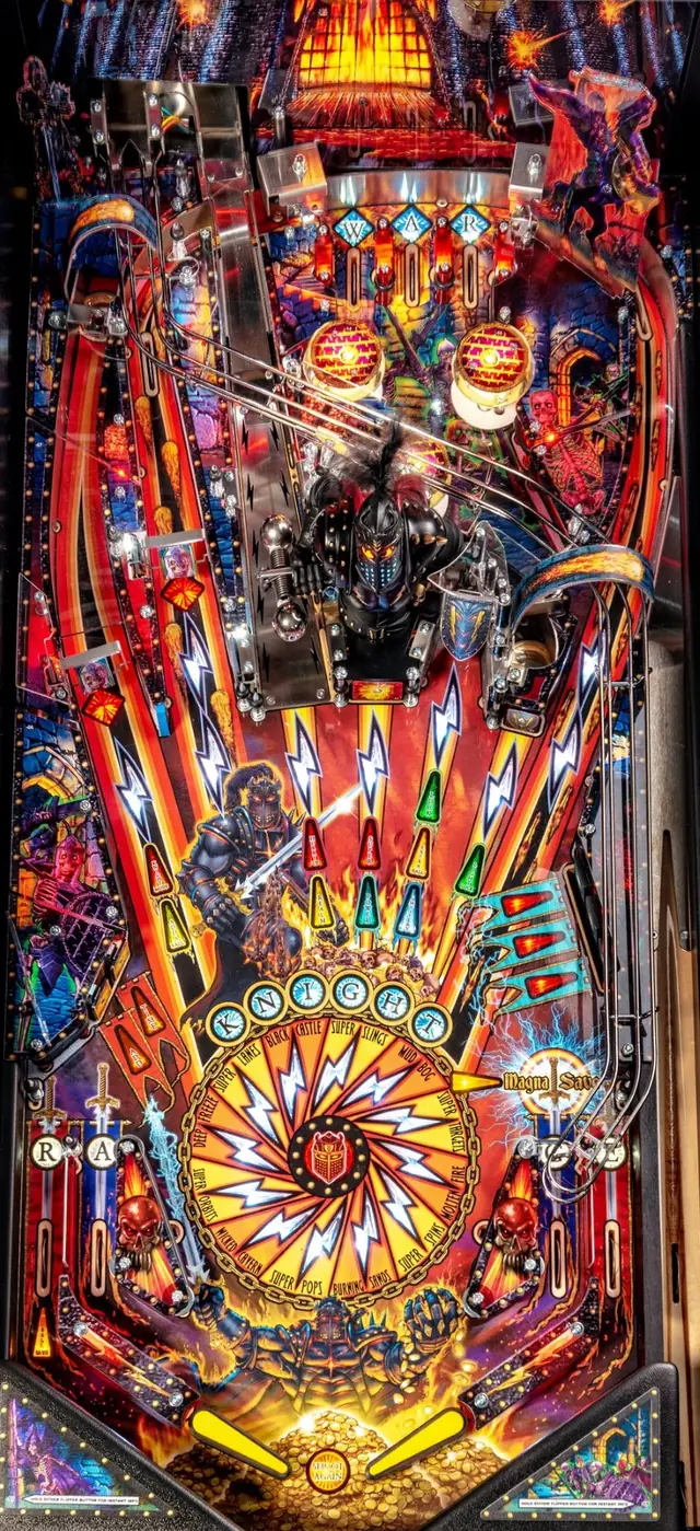 The Black Knight: Sword of Rage playfield