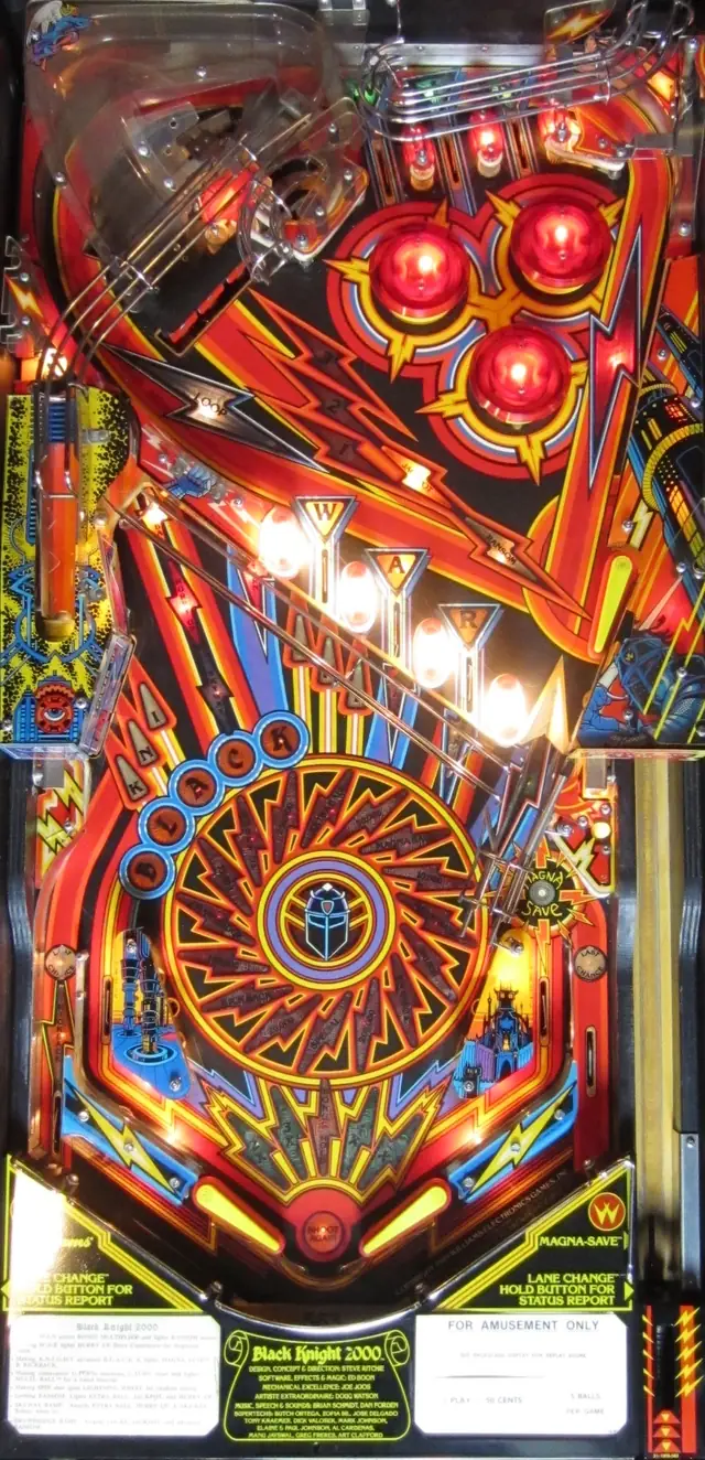 The Black Knight playfield