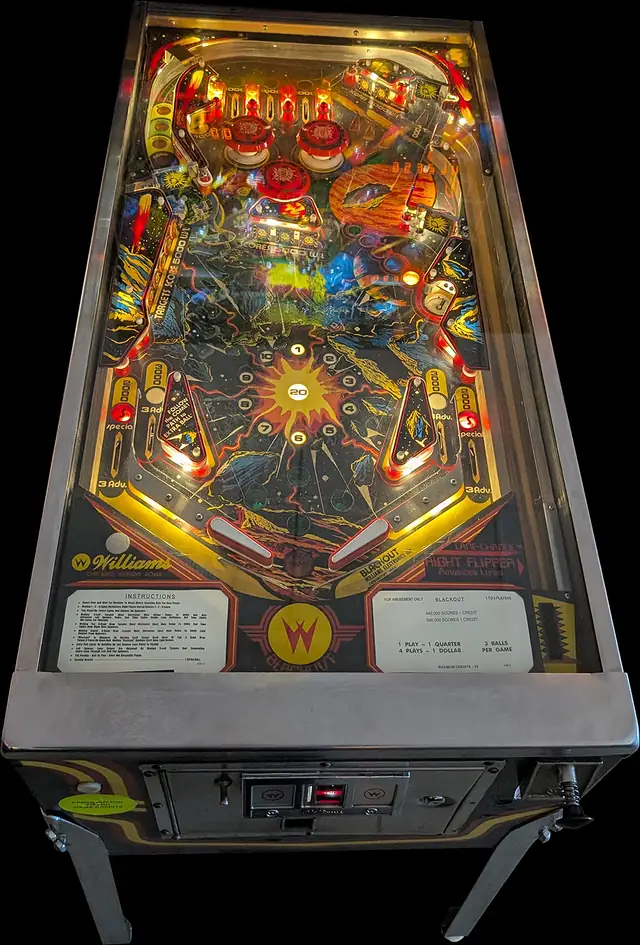 The Blackout playfield