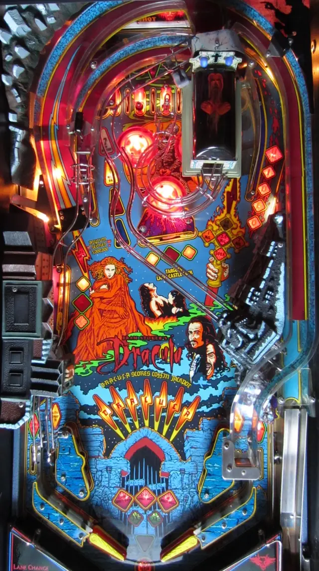 The Bram Stoker's Dracula playfield