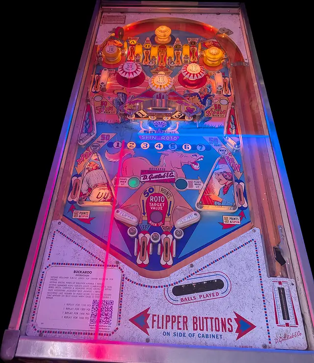 The Buckaroo playfield