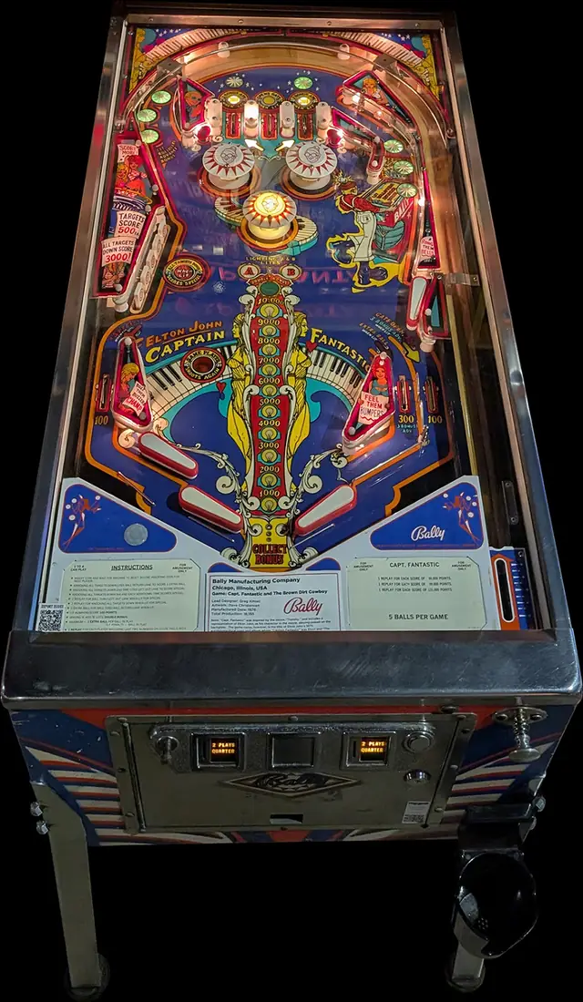 The Captain Fantastic and The Brown Dirt Cowboy playfield
