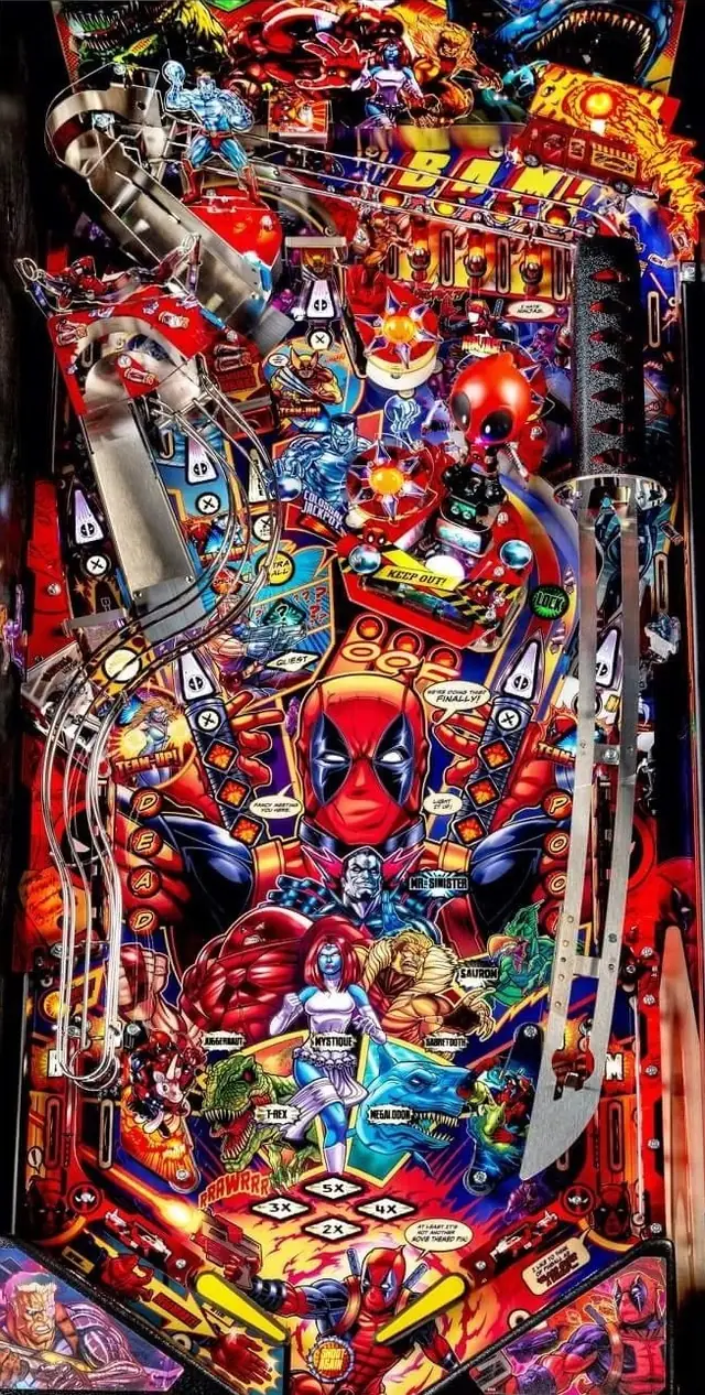 The Deadpool playfield