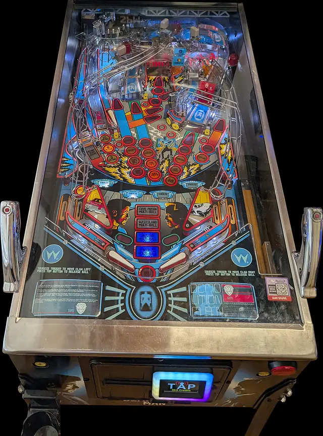 The Demolition Man playfield