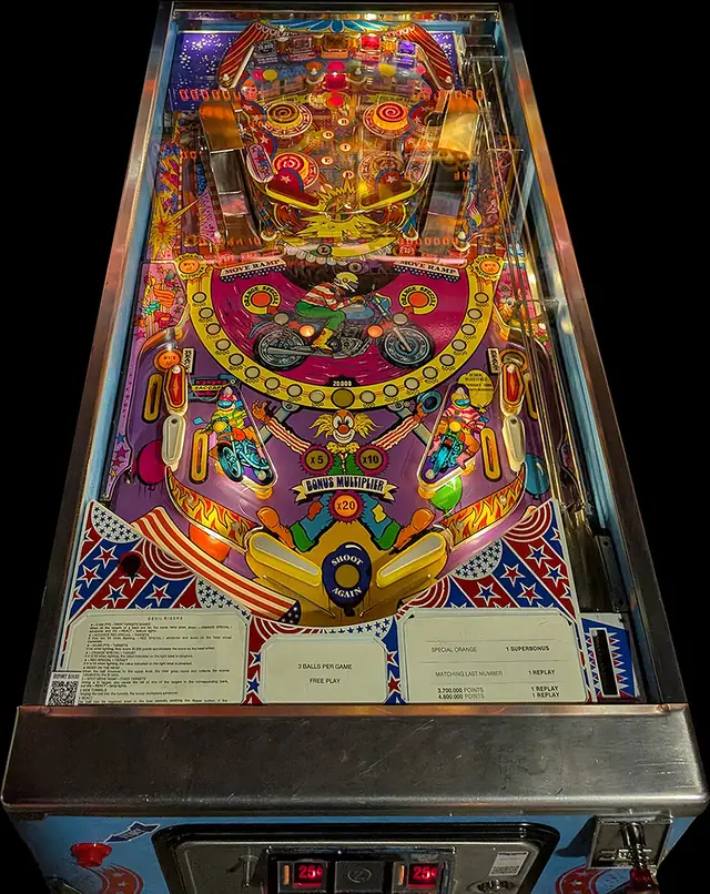 The Devil Riders playfield