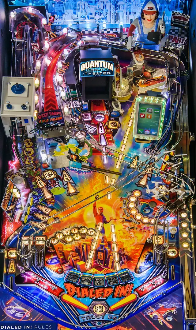 The Dialed In! playfield
