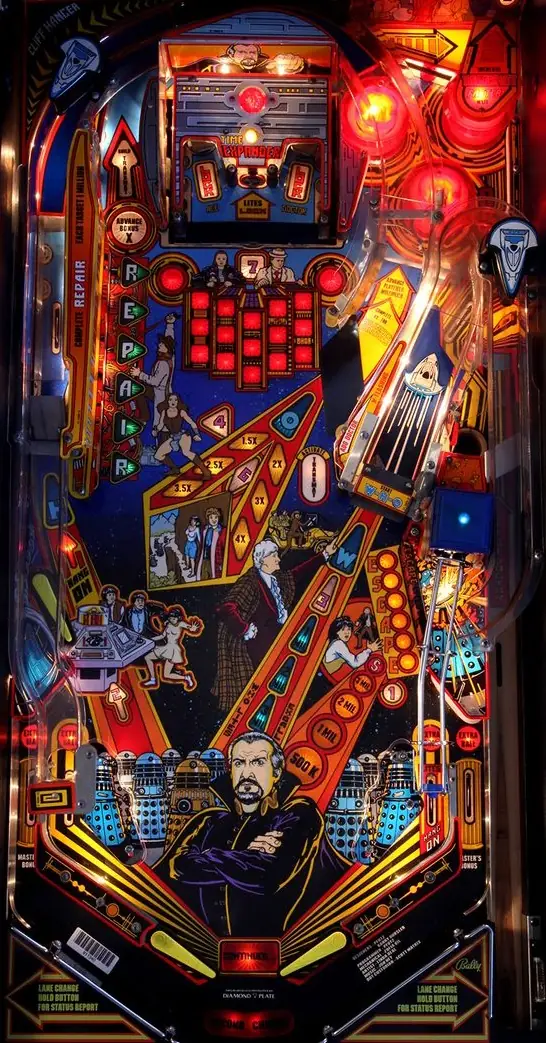 The Doctor Who playfield