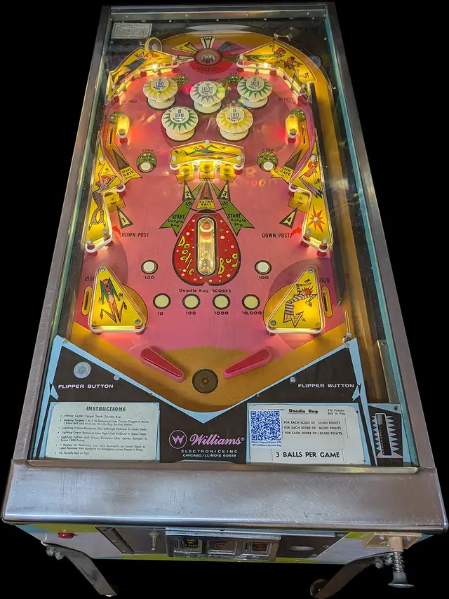 The Doodle Bug playfield