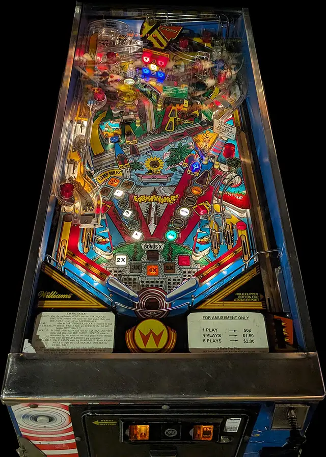 The Earthshaker playfield