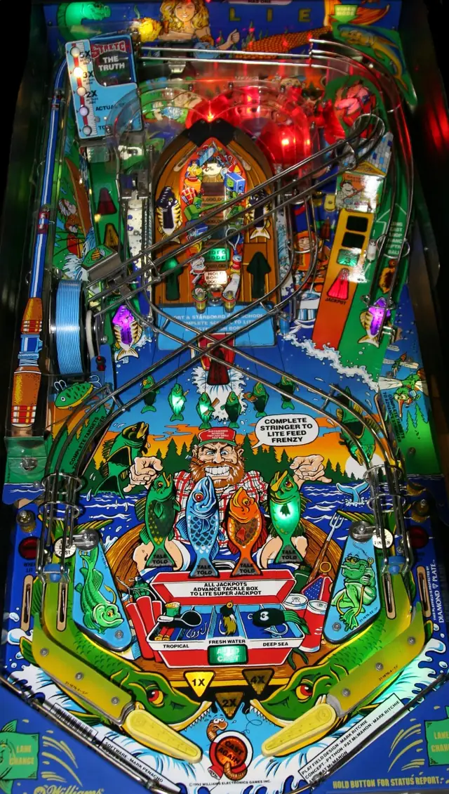 The Fish Tales playfield