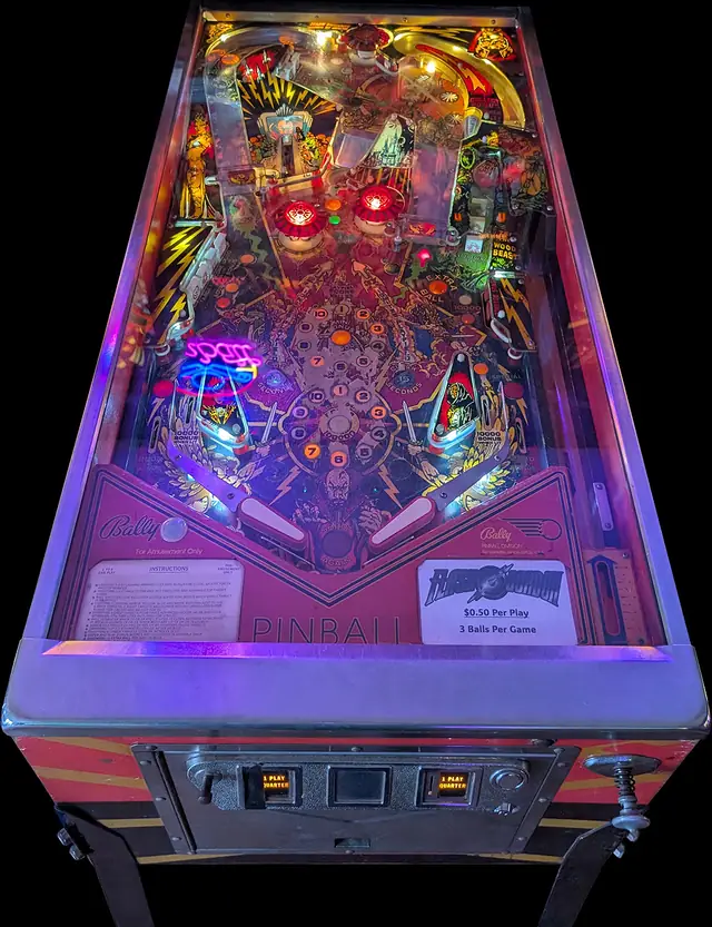 The Flash Gordon playfield