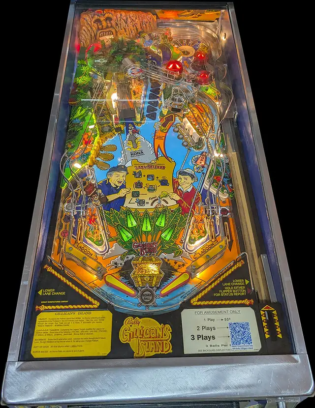 The Gilligan's Island playfield