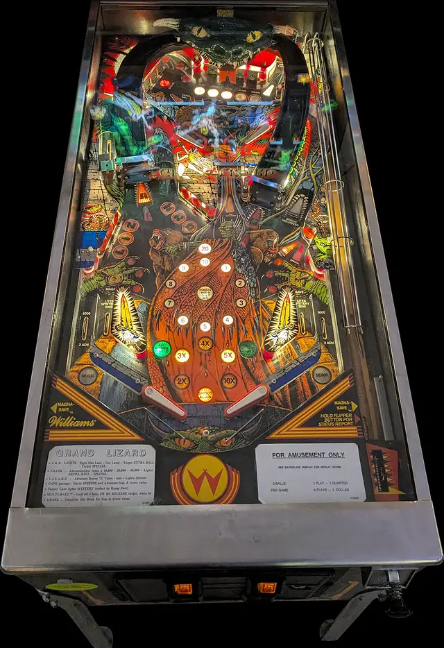 The Grand Lizard playfield