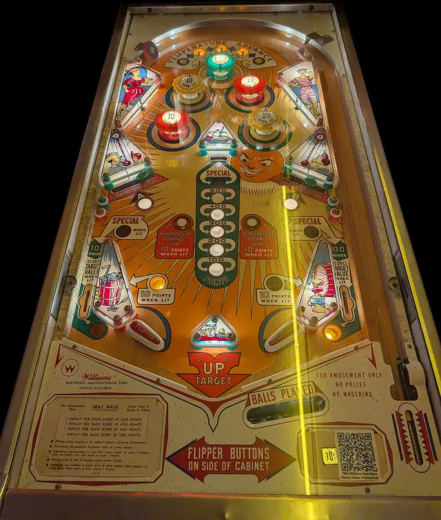 The Heat Wave playfield