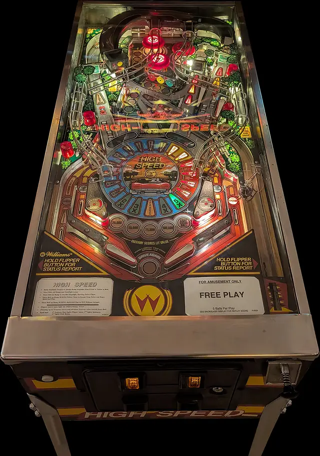 The High Speed playfield