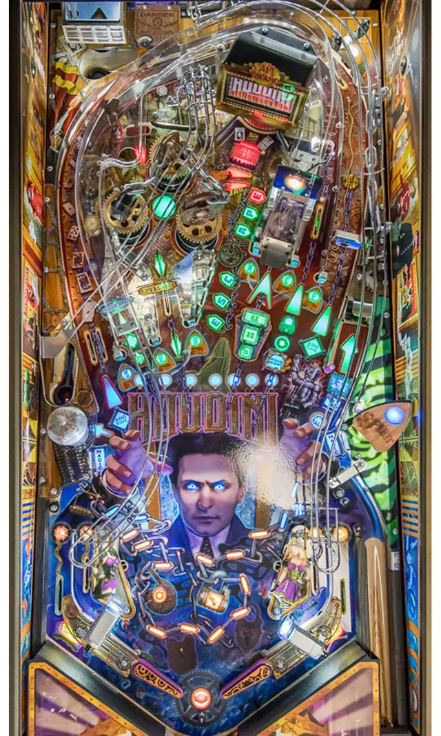 The Houdini: Master of Mystery playfield