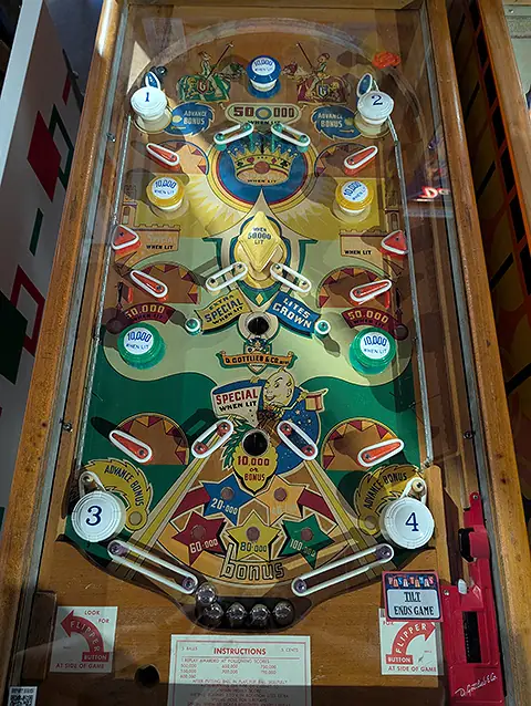 The Humpty Dumpty playfield
