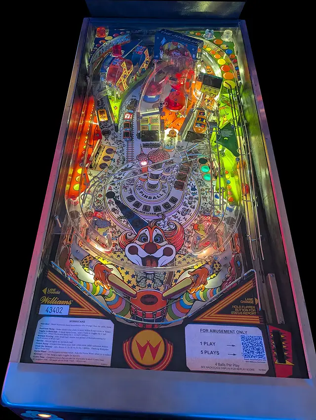 The Hurricane playfield
