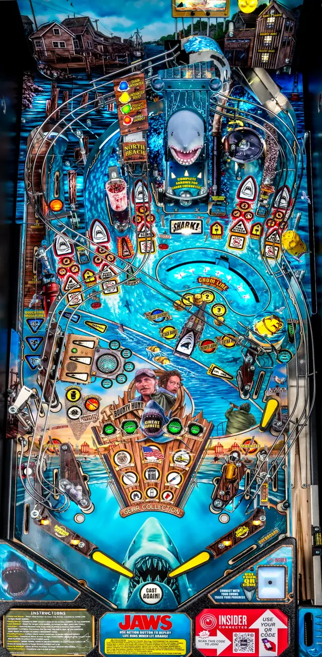 The JAWS playfield