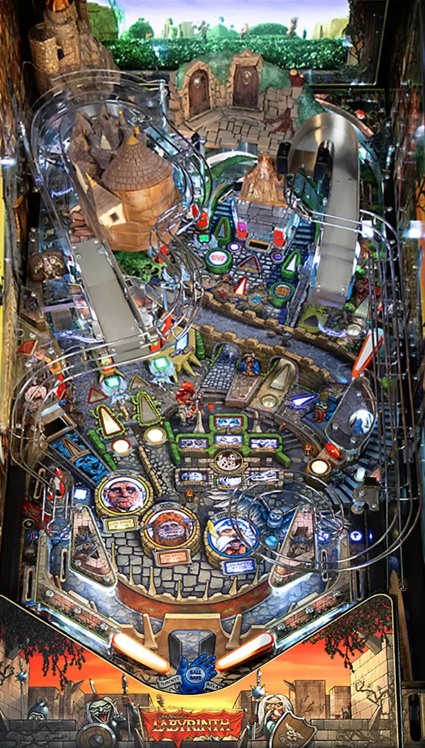 The Jim Henson’s Labyrinth playfield
