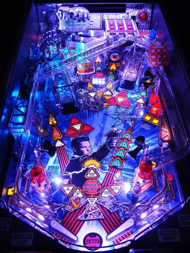 The Johnny Mnemonic playfield