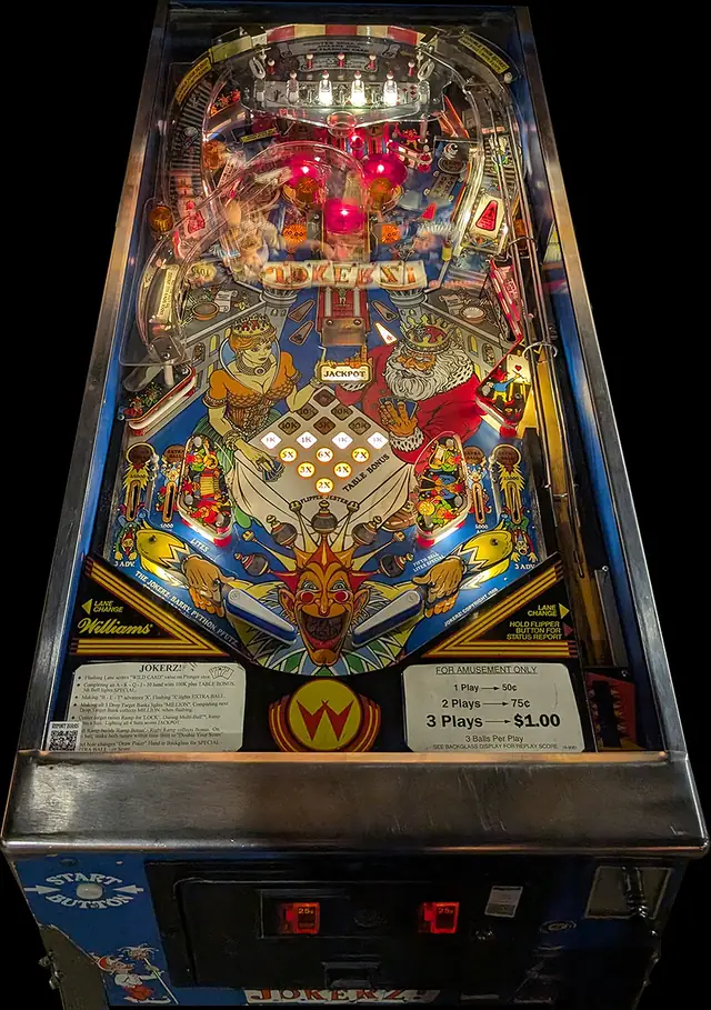 The Jokerz playfield