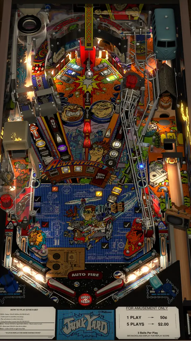 The Junk Yard playfield